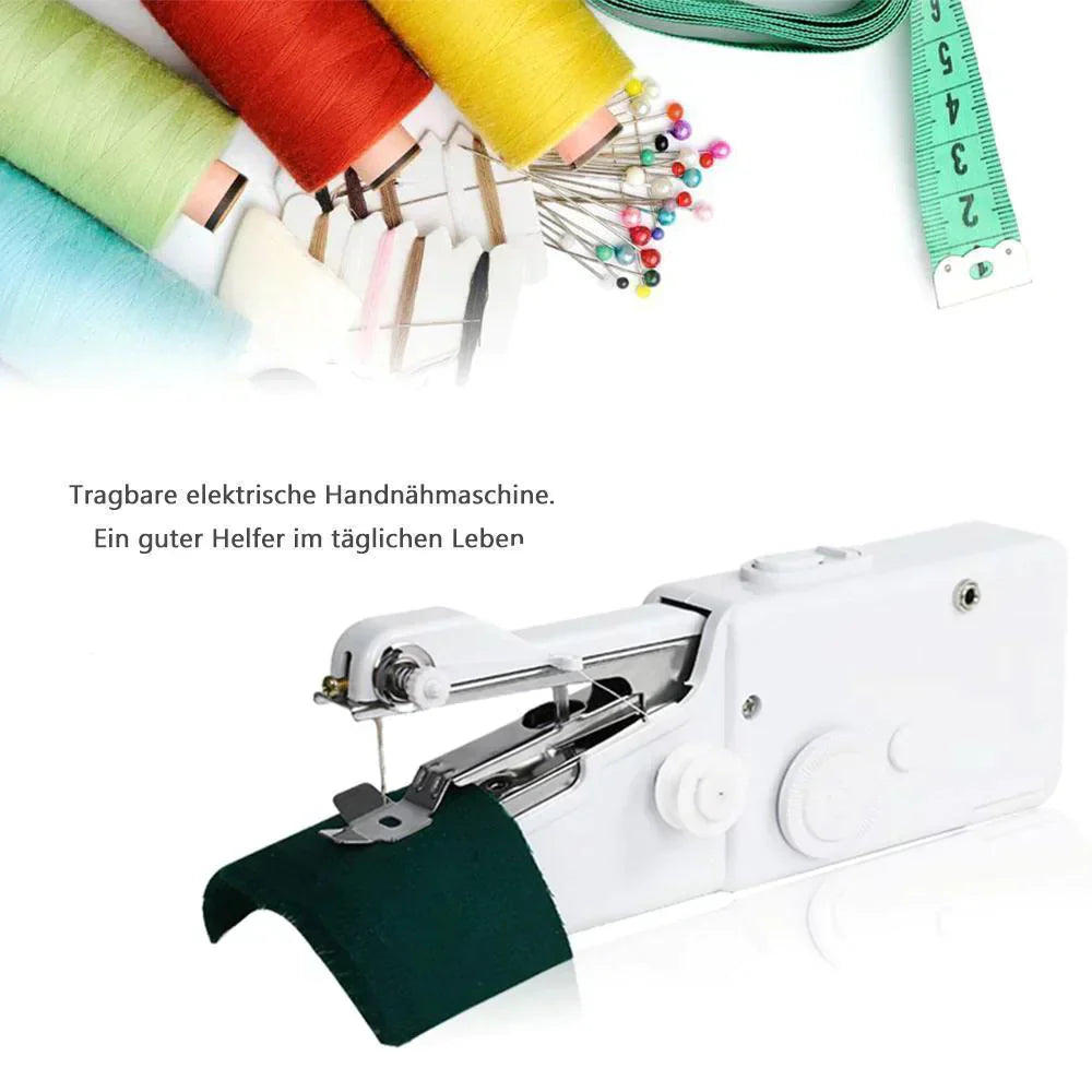 MiniSew™ – Draadloze Mini Handnaaimachine voor Snelle Reparaties