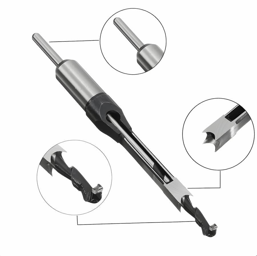 CarveTech™ Holbeitel – Vierkante Gaten Frezen in Hout met Precisie
