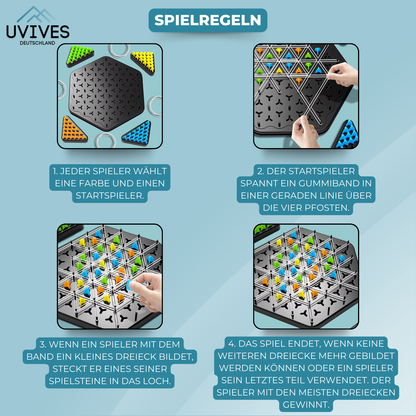 KnotLogical™ – Strategisch driehoekspel voor 2–4 spelers [50% Korting]