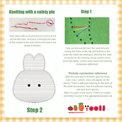 50% Korting | ThreadTales™ Creatief naaipakket voor kinderen [Laatste dag korting]