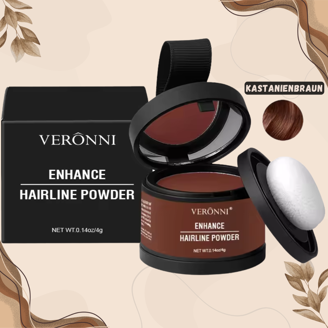 Veronni™ – Schaduwpoeder voor de haarlijn voor snelle dekking [1 + 1 Gratis]