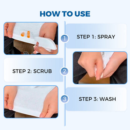 StainCleaner™ – Niet-ionische Voorbehandeling voor Vlekvrije, Schone Was [50% Korting]