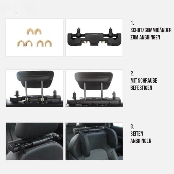 NapGuard™ – Ergonomische hoofdsteun voor in de auto voor ontspannen reizen [50% Korting]
