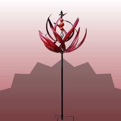 SerenitySpin™ – Bloemen Windspinner voor Tuin | Kleurrijke Tuindecoratie