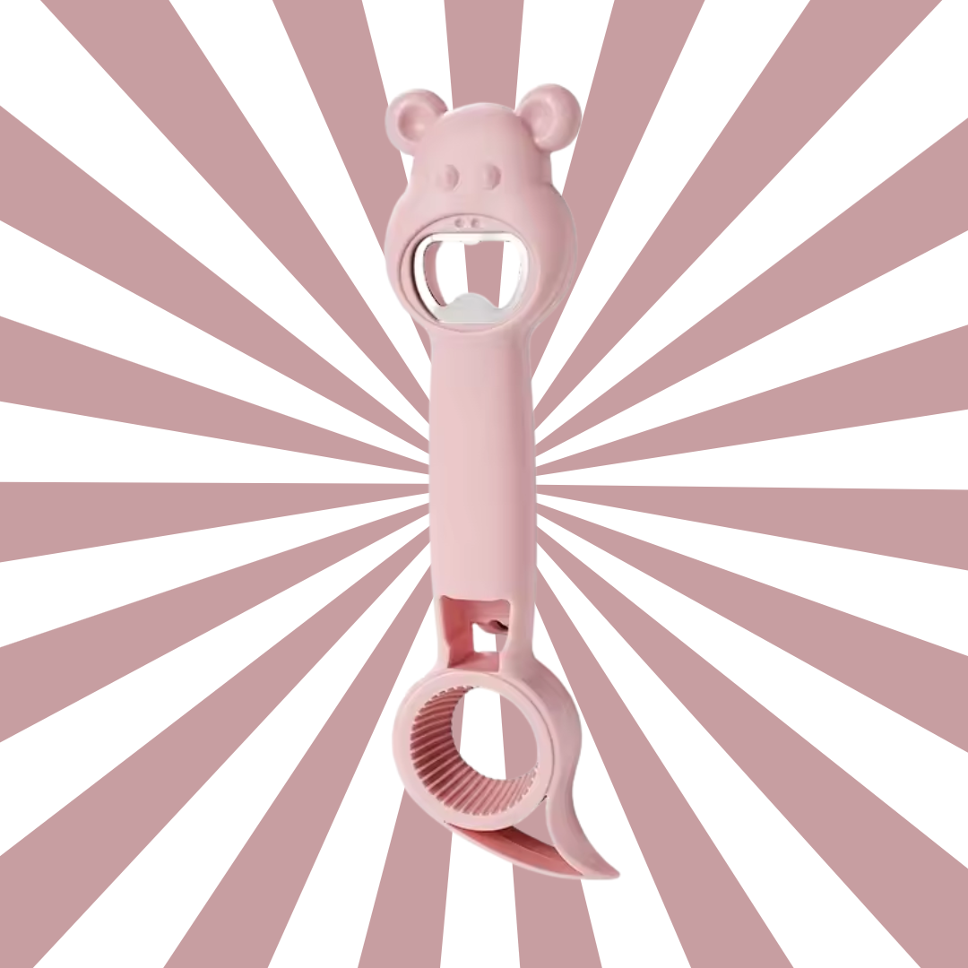 CapEase™ – 4-in-1 Flessen- & Pottenopener voor Moeiteloos Openen [50% Korting]