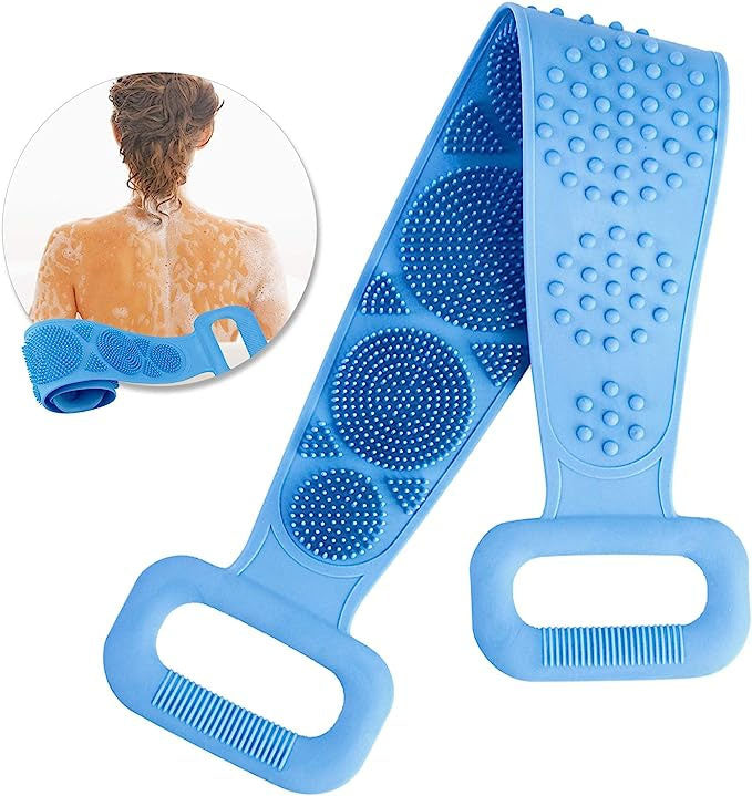 WashEase™ - Siliconen doucheborstel voor zachte lichaamsverzorging [50% Korting]