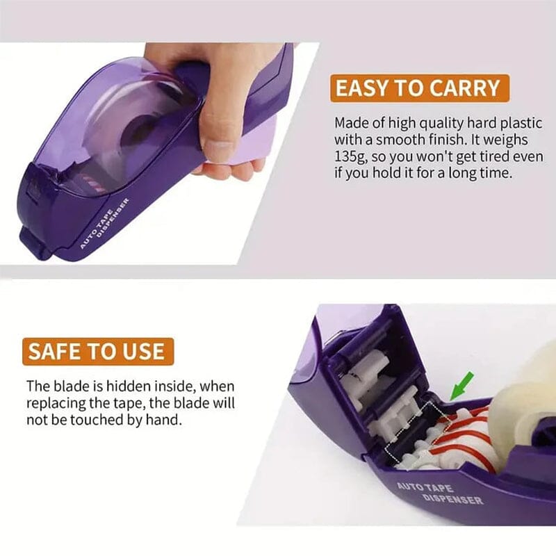 AutoTape™ – Snel, veilig en nauwkeurig verpakken! [1 + 1 Gratis]