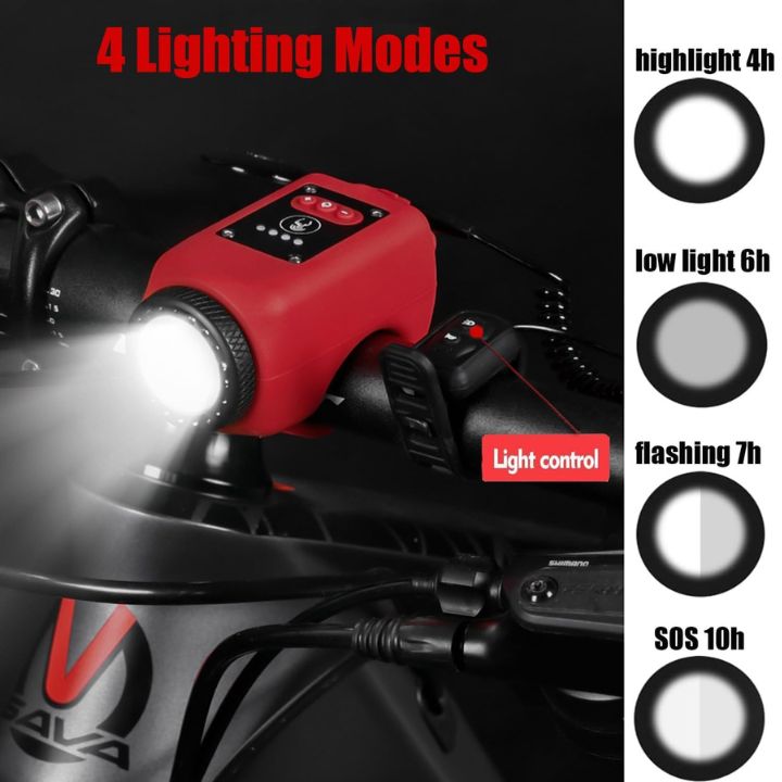 LuminoHorn™ – Fietsbelt met licht – luid, waterdicht & USB-oplaadbaar [50% Korting]