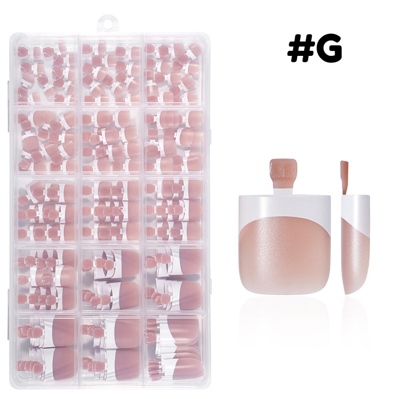 PressNails™ – Herbruikbare Press-On Teennagels | Thuis Pedicure Set
