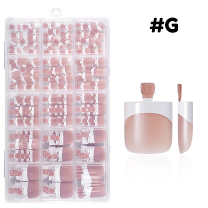 PressNails™ – Herbruikbare Press-On Teennagels | Thuis Pedicure Set