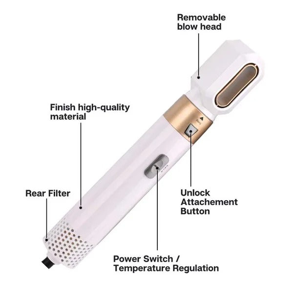 GlamWave™ – Veelzijdige stylingtool voor moeiteloze haarstyling [50% Korting]