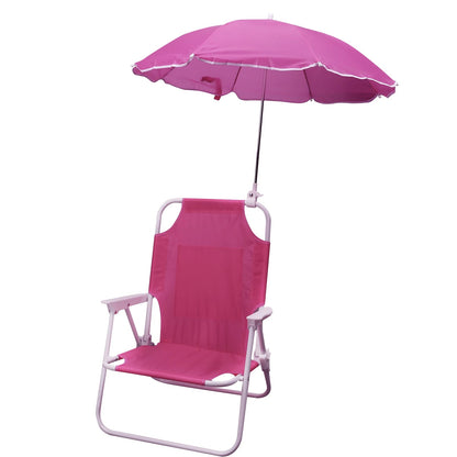 SunnySeat™ – Opvouwbare Kinderstoel met UV-bescherming voor Buiten
