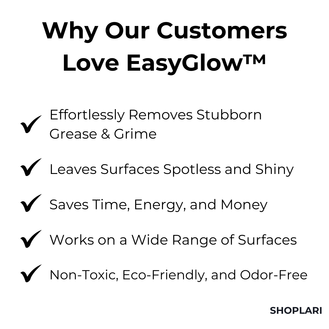 EasyGlow™ Krachtreiniger voor stralende oppervlakken [50% Korting]