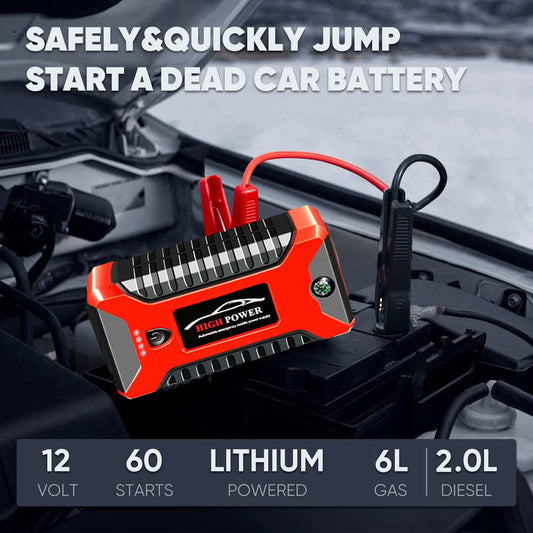 TurboStart™ – Draagbaar 300A accupack, snel, betrouwbaar en krachtig [50% korting]