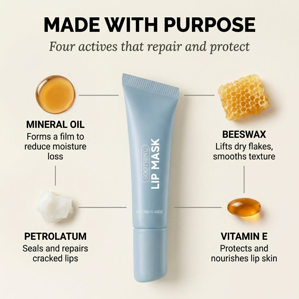 BlissTint™ Koelend Lippenmasker – Hydraterende Lippenverzorging