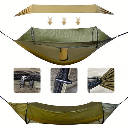 SpaceRelax – De ultieme outdoor-hangmat voor maximaal comfort en bescherming | 50% korting