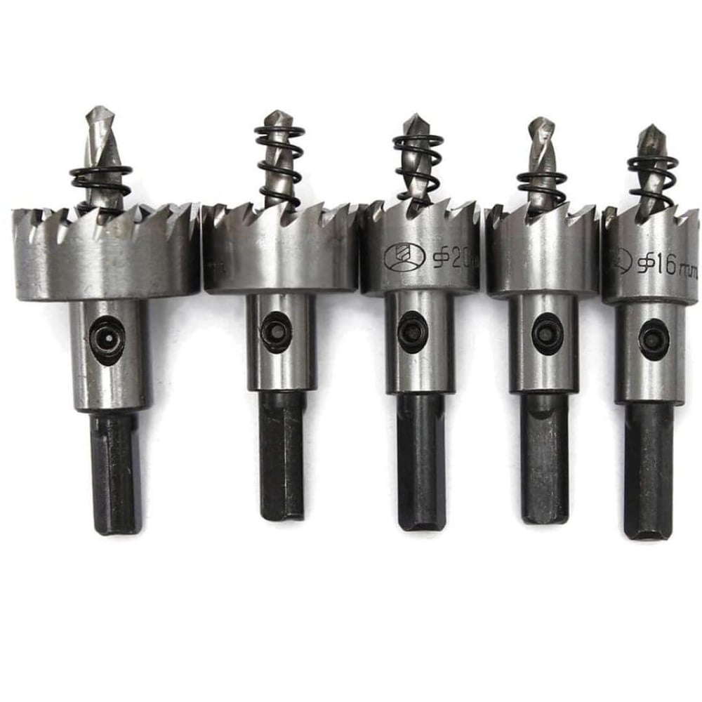 MetalDrill™ - Set hardmetalen kernboren voor metaal (5 stuks) [50% Korting]