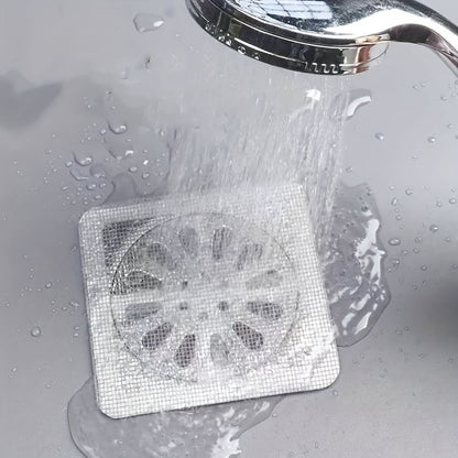 CleanFlow™ Wegwerp Vloerafvoerstickers – Tegen Haren & Verstoppingen