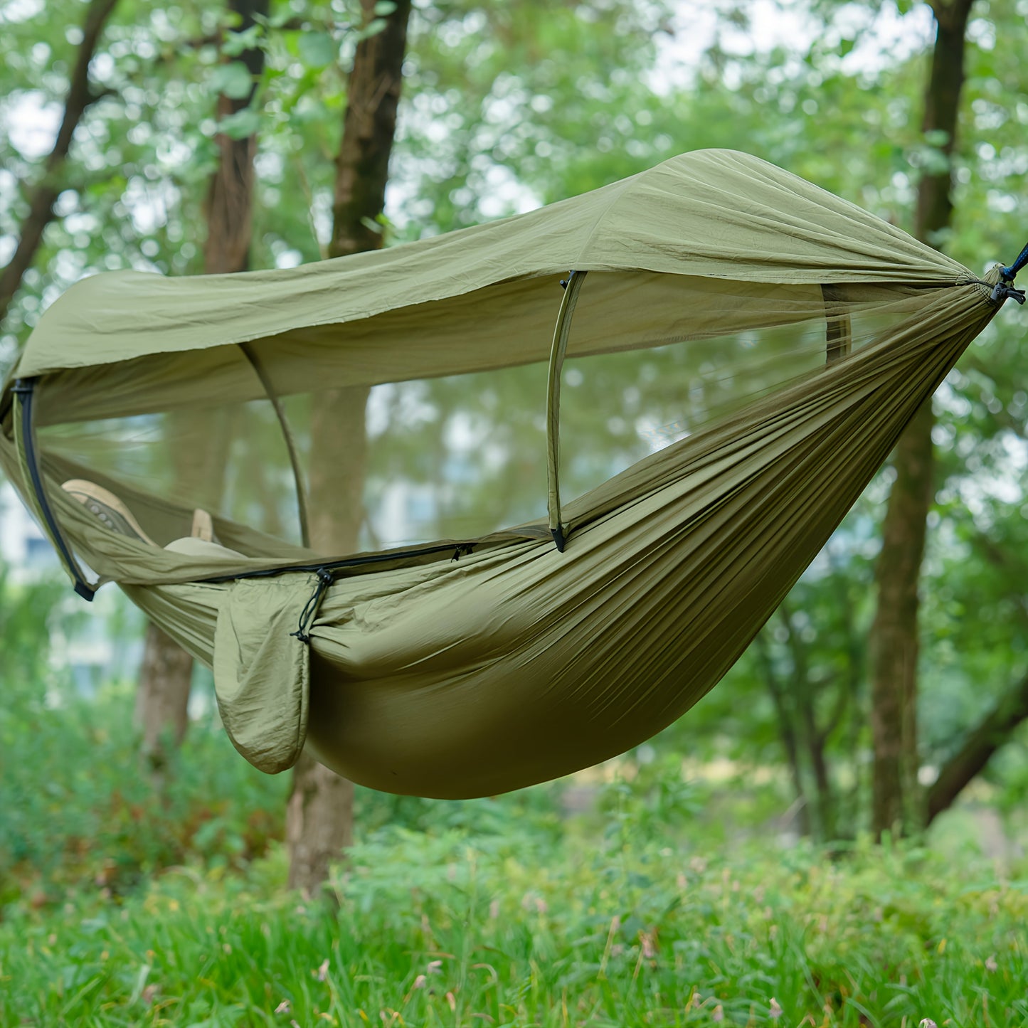 SpaceRelax – De ultieme outdoor-hangmat voor maximaal comfort en bescherming | 50% korting