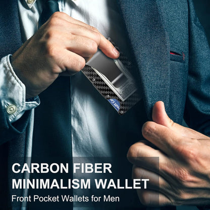 SlimGuard™ – Aluminium Kaartenetui met RFID-bescherming & Geldclip