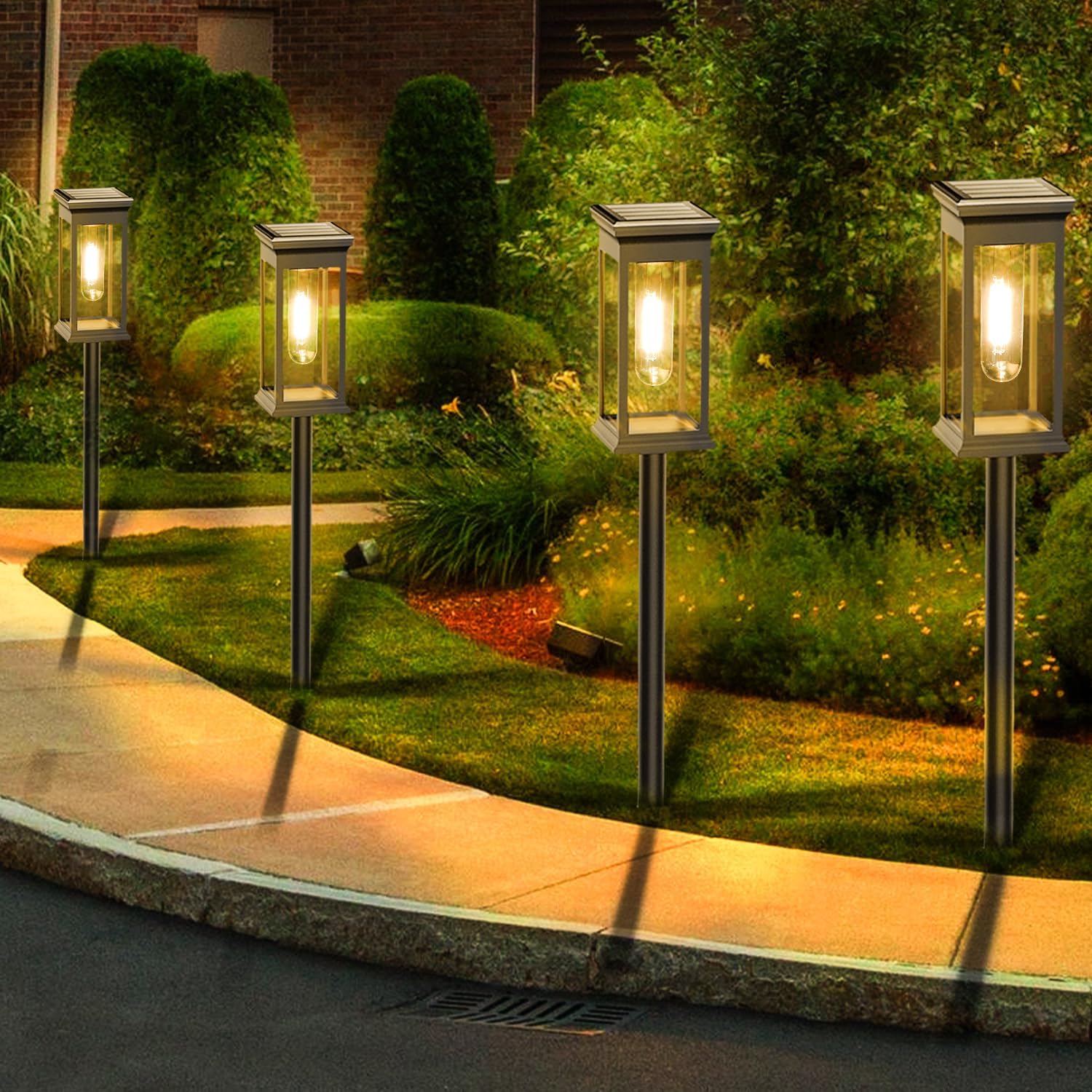 SolarPath™ – Zonne-tuinlampen met warm wit licht en efficiëntie [50% Korting]
