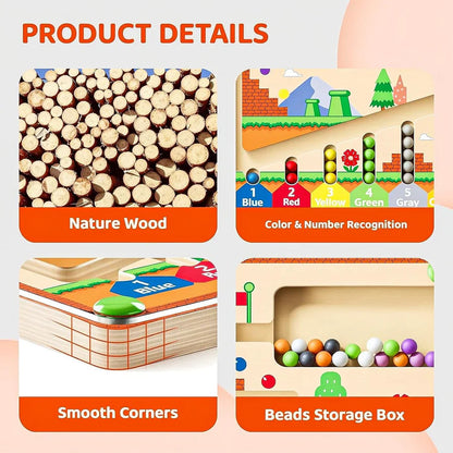 MazeMaster™ – Magnetisch leerdoolhofspeelgoed voor kinderen | 50% korting