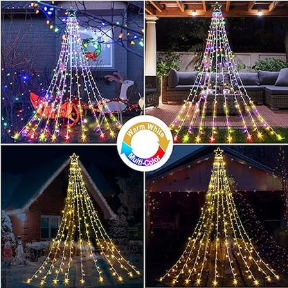 MerryGlow™ – Veelkleurige LED-kerstbomen | 50% korting