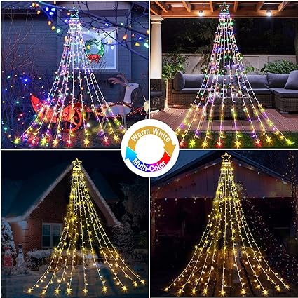 MerryGlow™ – Veelkleurige LED-kerstbomen | 50% korting