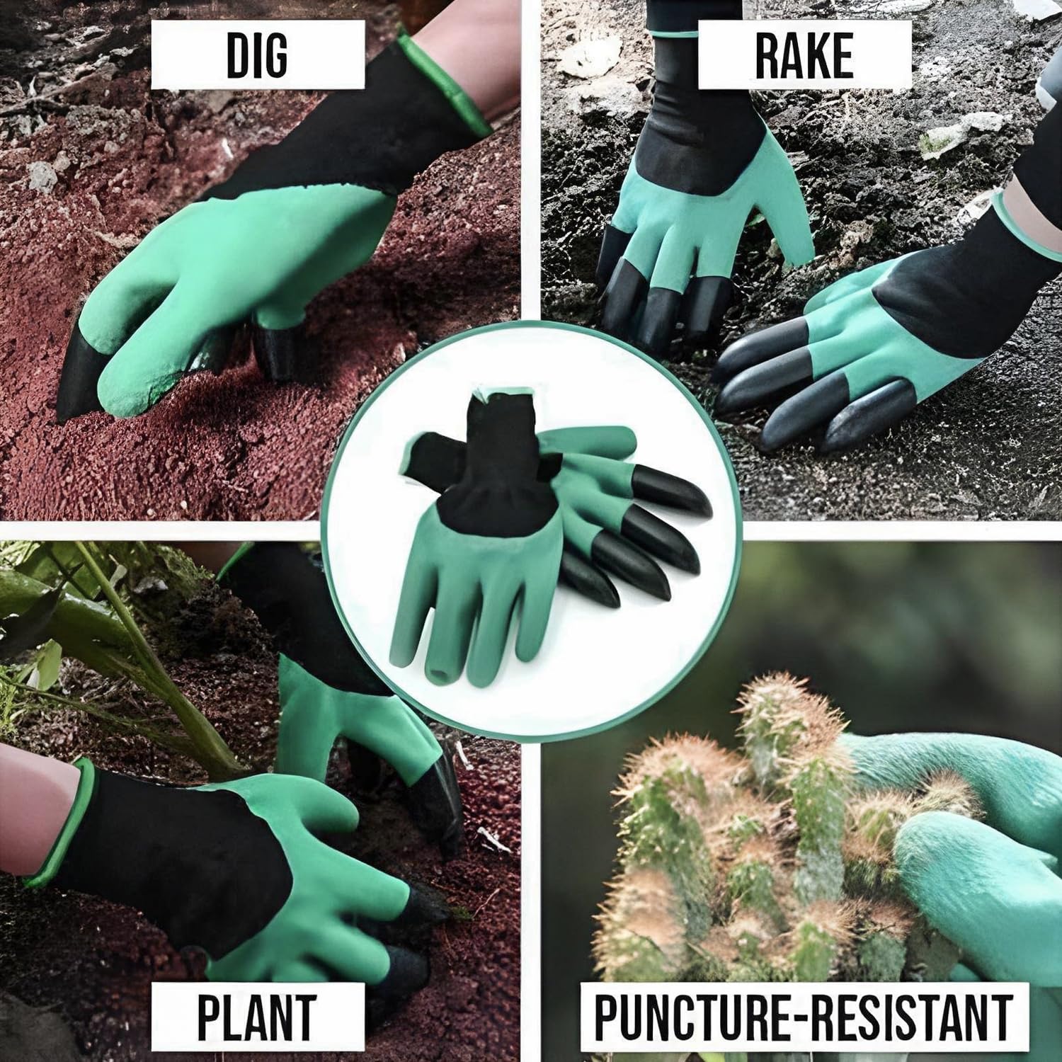 DigMaster™ - Beschermende tuinhandschoenen met klauwen [1 + 1 Gratis]