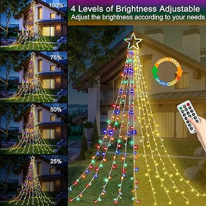 MerryGlow™ – Veelkleurige LED-kerstbomen | 50% korting