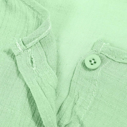 Franka™ - Katoenen linnen overhemd [50% Korting]