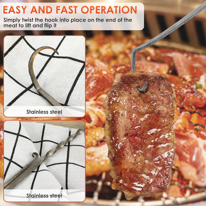 IronFlip™ – Handgesmede grillspatel – veilig draaien op de grill [50% Korting]