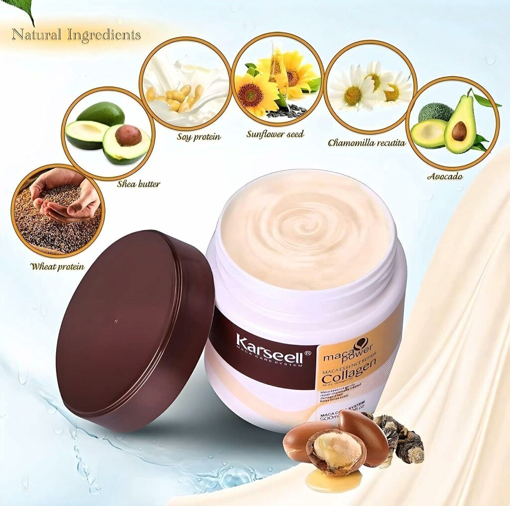 Karseell™ Maca Power Collagen Haarmasker – 1+1 Gratis