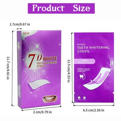 BrightSmile™ Tandbleekstrips – Peroxidevrije Whitening Strips 14 stuks