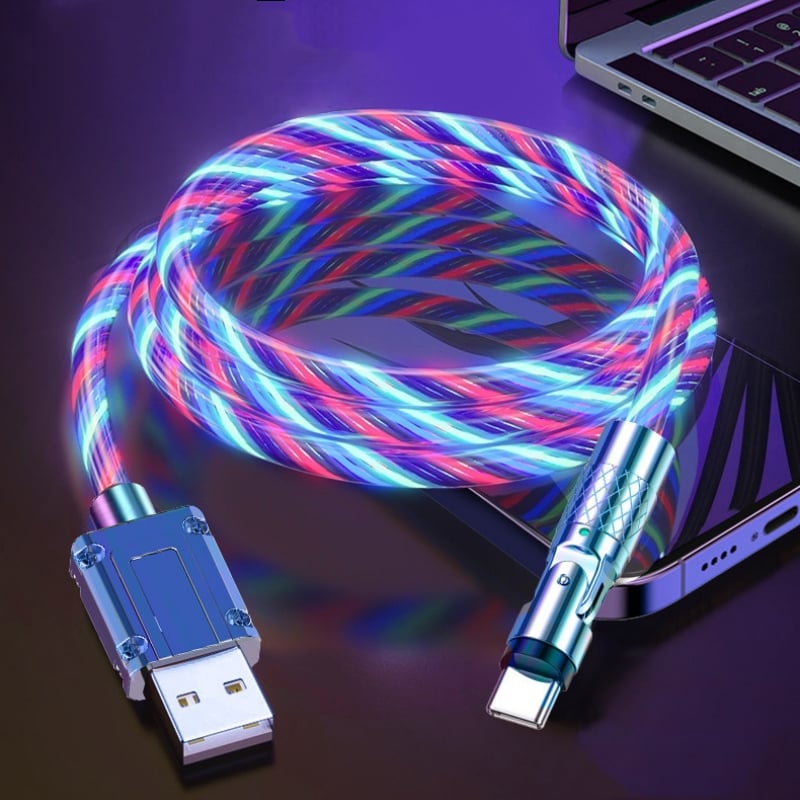 LedCharge™ – 540° draaibare stekker en USB-kabel voor ultrasnel opladen [50% Korting]