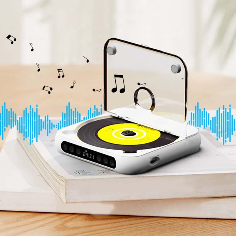 EveryMusic™ – Draagbare CD-speler met Bluetooth | Kristalhelder Geluid