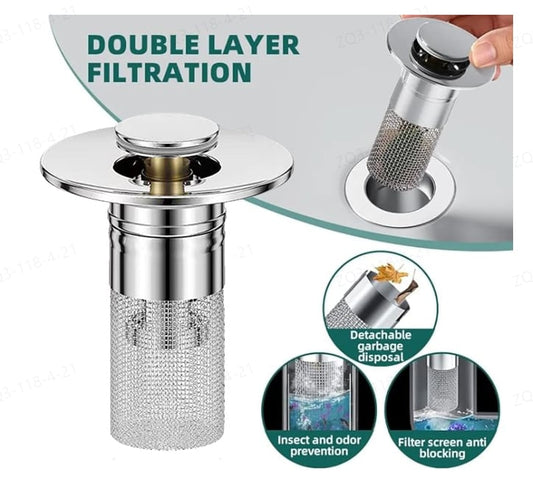 DrainGuard ™ – RVS bodemfilter dat geuren isoleert & kakkerlakken op afstand houdt [50% Korting]