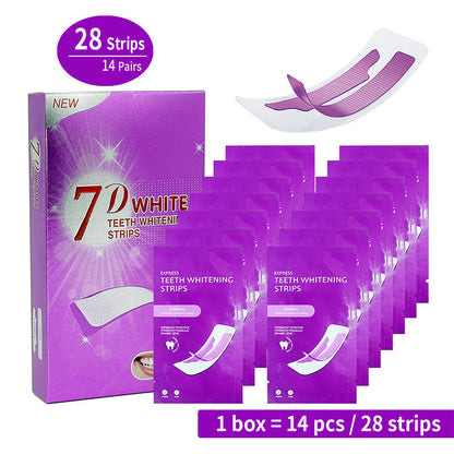 BrightSmile™ Tandbleekstrips – Peroxidevrije Whitening Strips 14 stuks