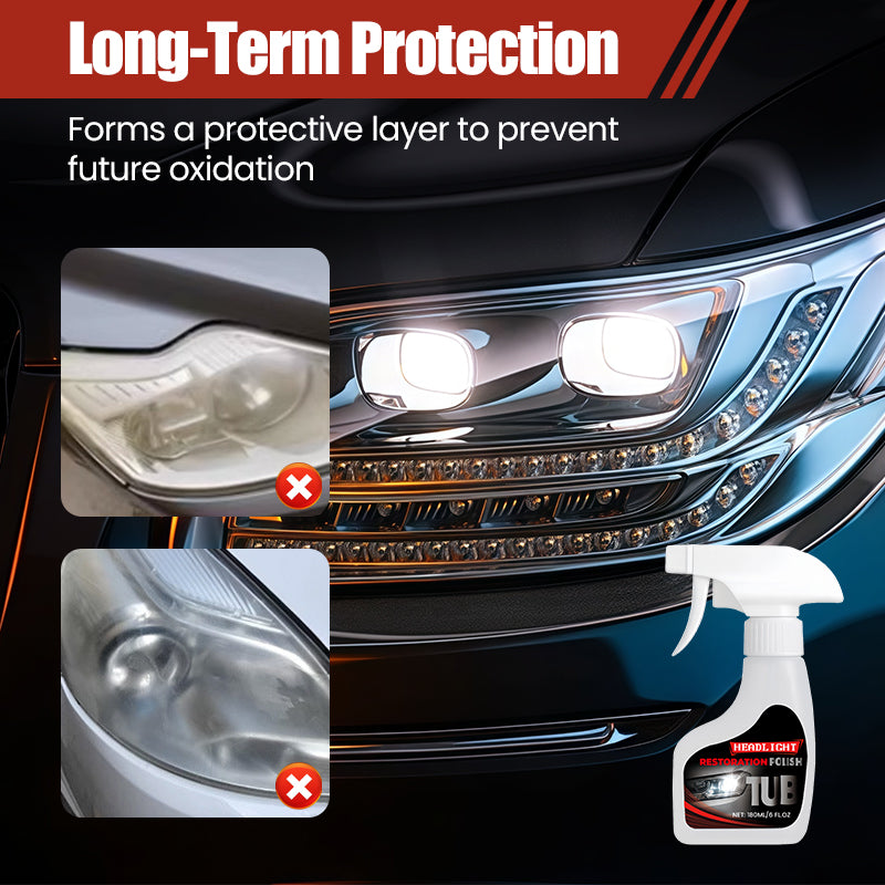 CrystalDrive™ – Koplamp Reiniger & Bescherming tegen Oxidatie [1+1 Gratis]