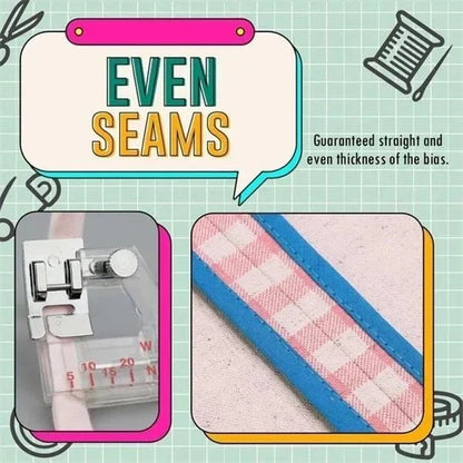 1 + 1 Gratis | AdjustoBind™ – Verstelbare Precisie Biaisband Bindvoet [Laatste dag korting]