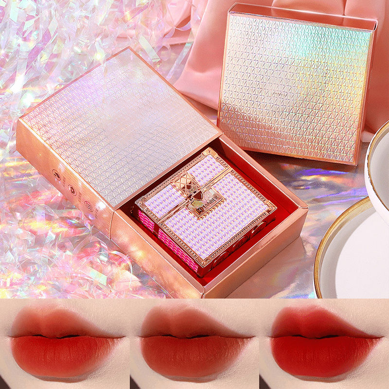GlossBag™ - Fluwelen matte lippenstift set met kettingtasje [50% Korting]