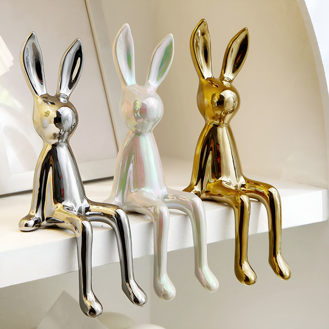 BunnyLuxe – Elegante Keramieken Haas voor Stijlvol Wonen [50% Korting]