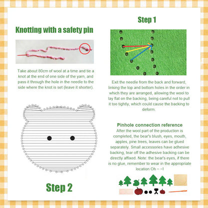 50% Korting | Threadtales™ Creative naaiset voor kinderen [Laatste dag korting]