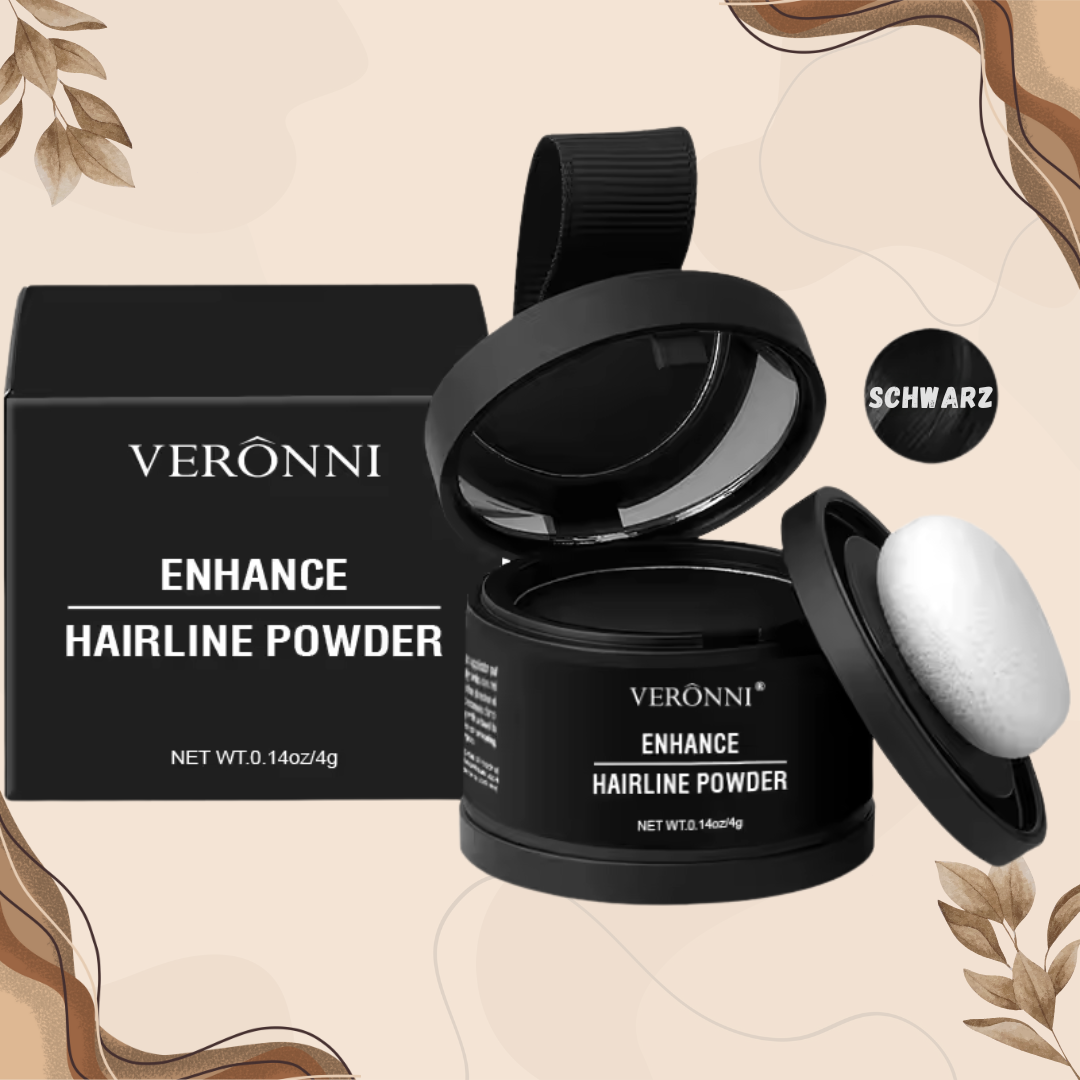 Veronni™ – Schaduwpoeder voor de haarlijn voor snelle dekking [1 + 1 Gratis]