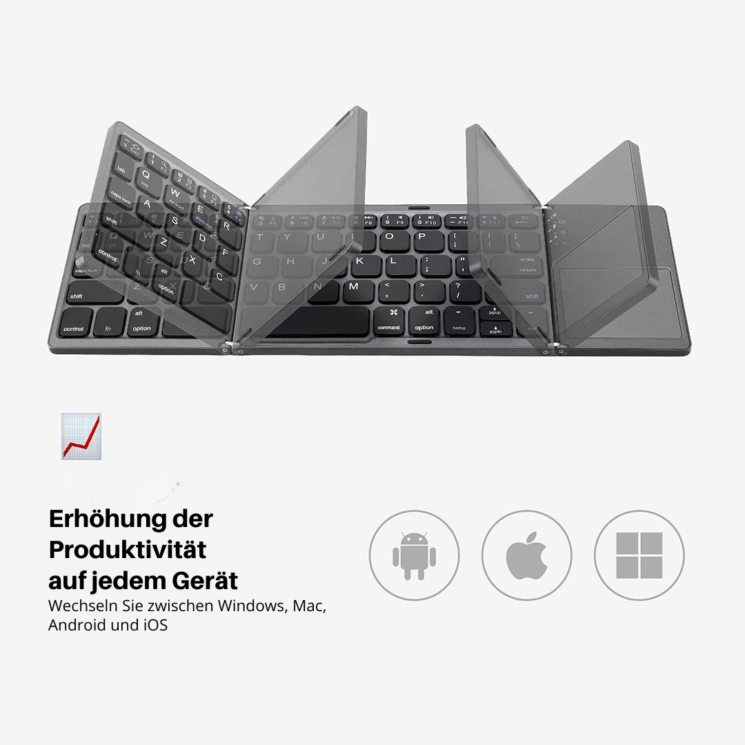 FlexBoard™ – Mini Bluetooth-toetsenbord voor flexibel en comfortabel typen [50% Korting]