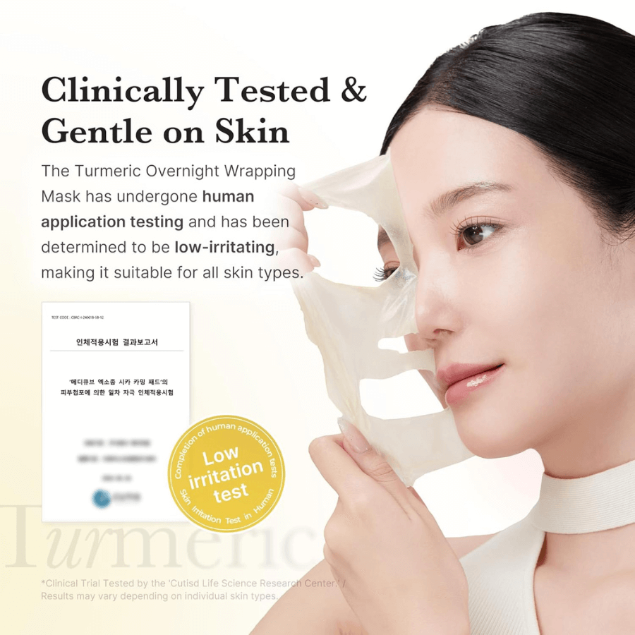BrightMask™ – Overnight-peelingmasker met collageen, kurkuma en kojinezuur voor een stralende huid [50% Korting]