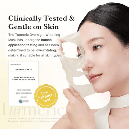 BrightMask™ – Overnight-peelingmasker met collageen, kurkuma en kojinezuur voor een stralende huid [50% Korting]