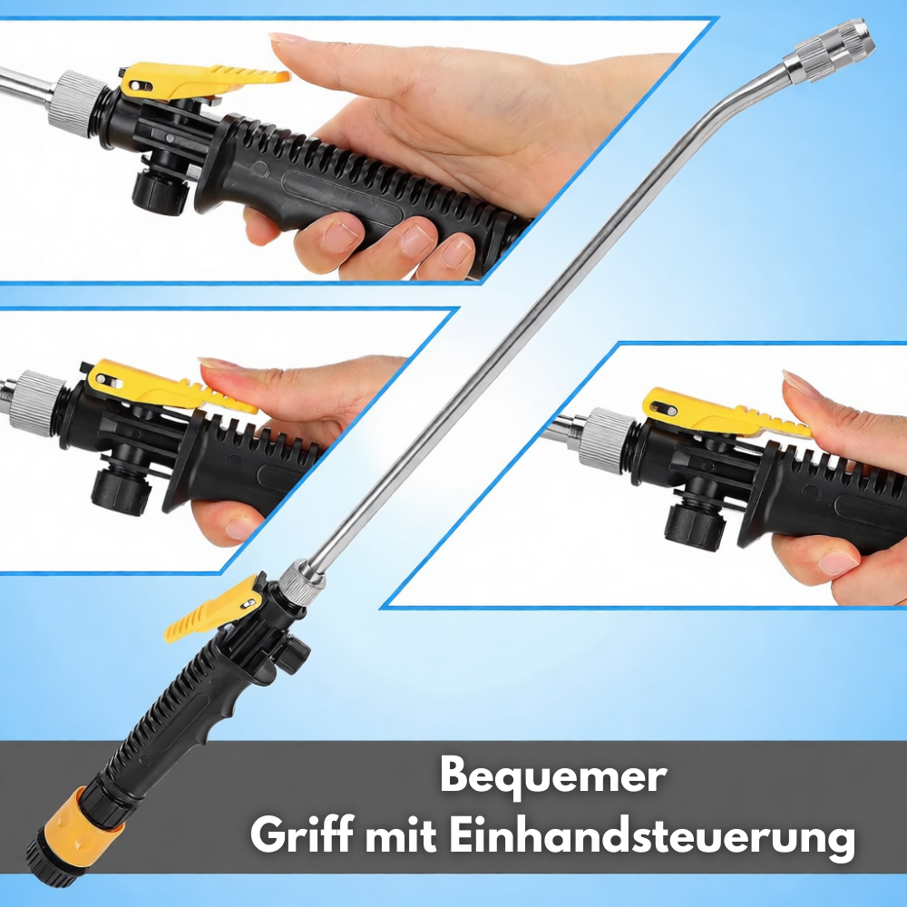 HydroGun™ – 2-in-1 Hogedruk Waterpistool voor Tuin & Auto