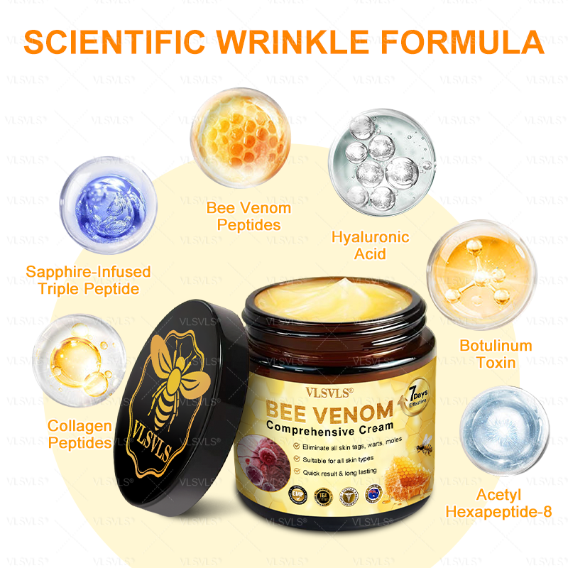 Venolia™ – Verstevigende anti-verouderingscrème met bijengifpeptiden [1 + 1 Gratis]
