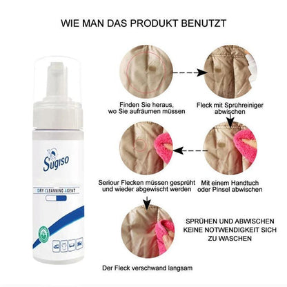 Sugiso™ – Waterloze schuimreiniger voor eenvoudige en grondige reinheid [50% Korting]